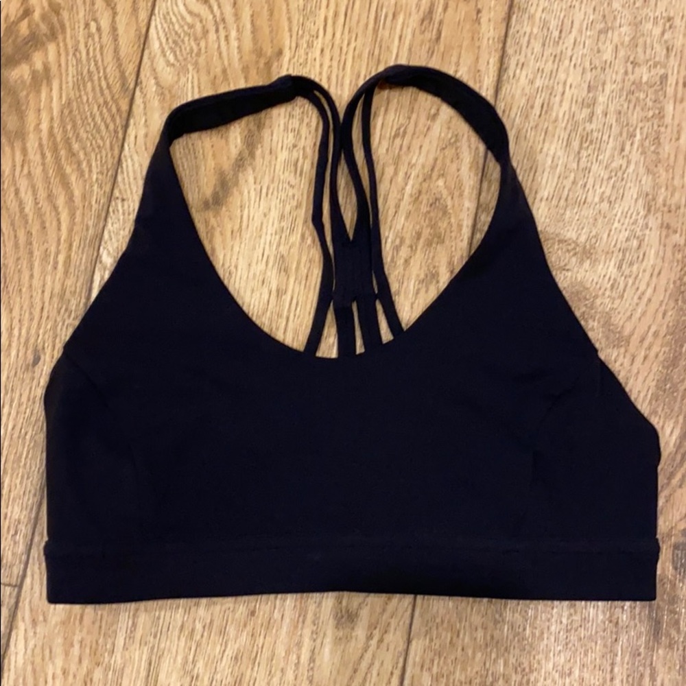 Lululemon Flow Freely Bra Black 6